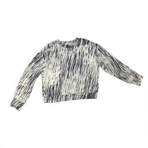 Michael Stars | Gigi Crewneck Pullover Sweater Shibori Tie Dye Print Women Large